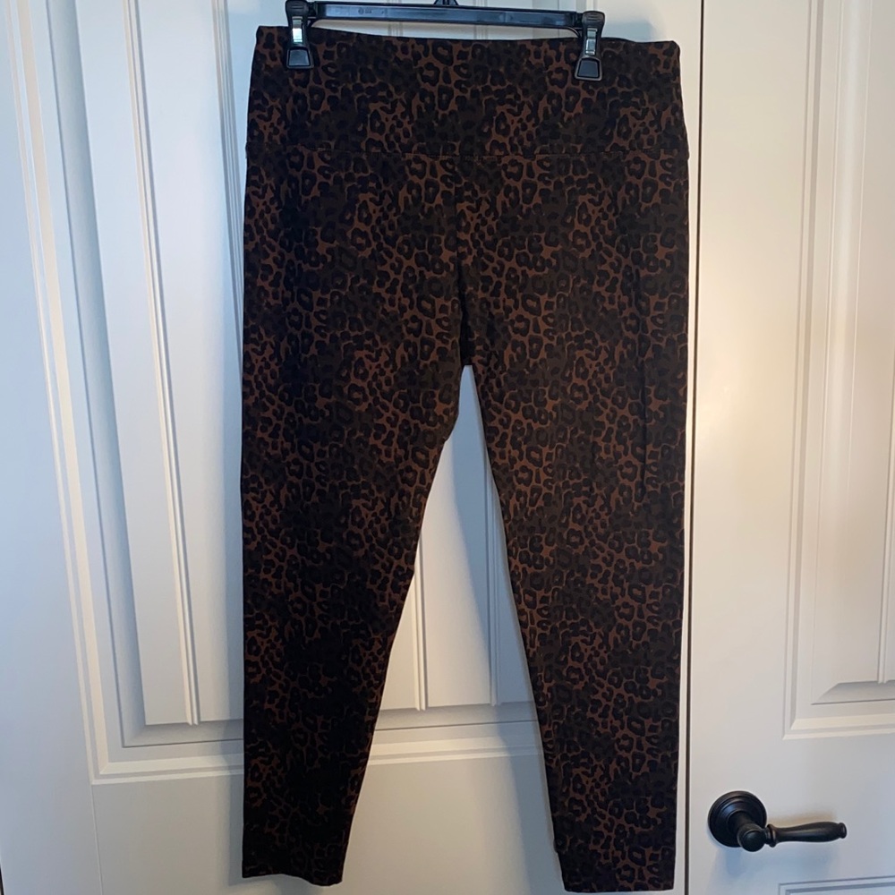 Leopard Print Tummy Control Leggings